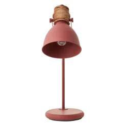 Erena tafellamp, draaibare kop, rood