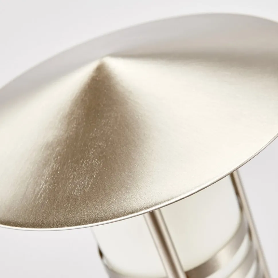 Erina sokkellamp van roestvrij staal, 40 cm