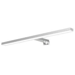 Esther 2 LED spiegellamp, chroom, breedte 50 cm