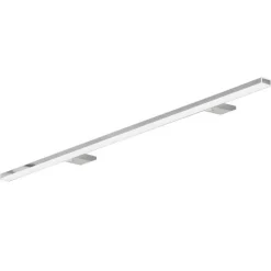 Esther 2 LED spiegellamp, chroom, breedte 80 cm