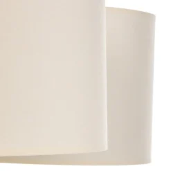 Euluna Lodge plafondlamp, 4-lamps, beige