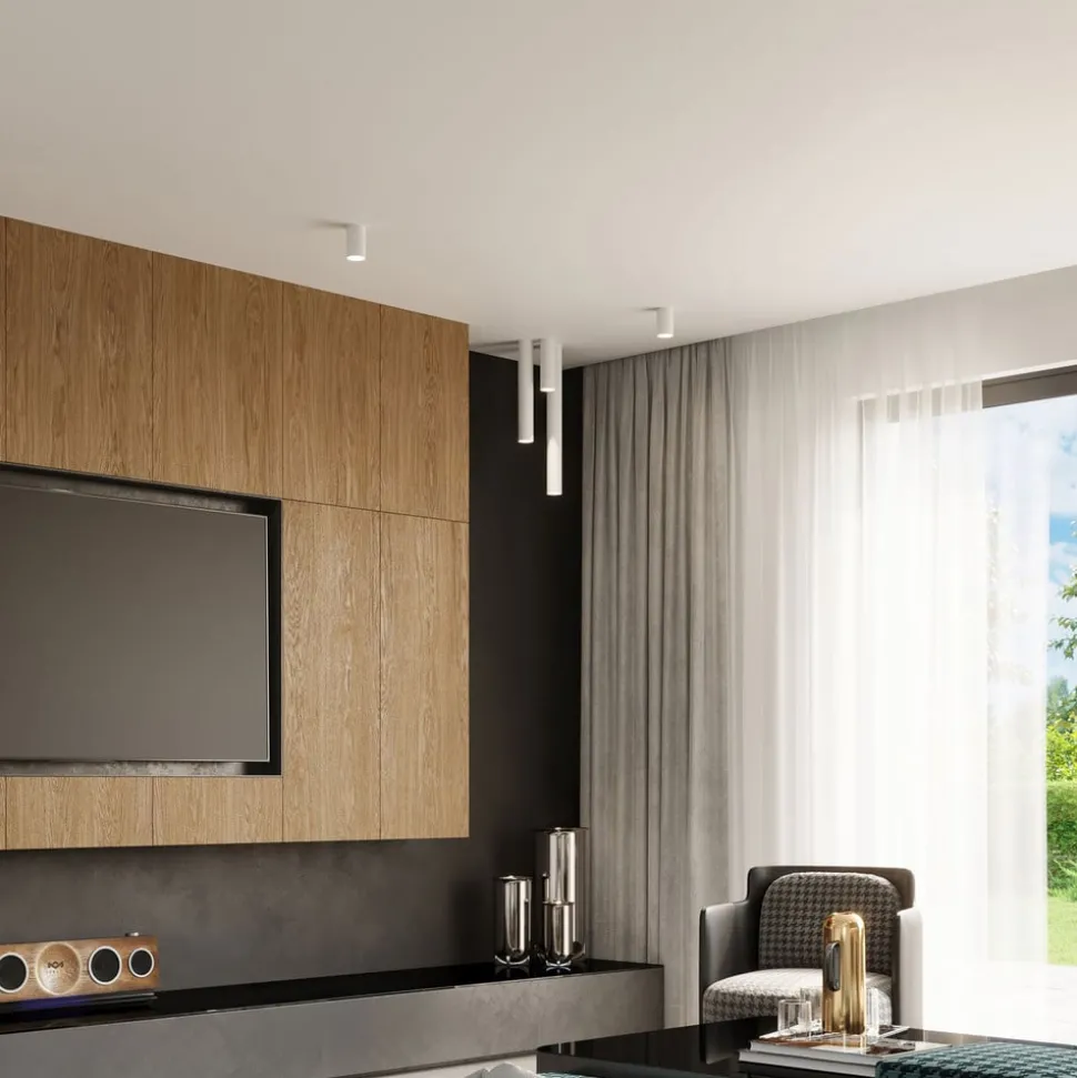 Euluna Thalassa Downlight 1-lamp wit hoogte 60 cm