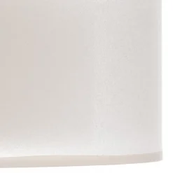 Euluna Tibu plafondlamp, textiel, Ø50cm, ecru