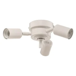 Euluna Trio monocolor plafondlamp grijs Ø60cm