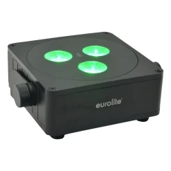 EUROLITE Batterij Flat Light 3 LED Spot 24W IP65