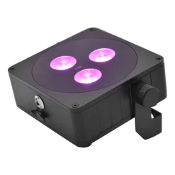EUROLITE Batterij Flat Light 3 LED Spot 24W IP65