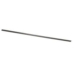 Eutrac afdekking 3-fasen railsysteem, 1m, zwart