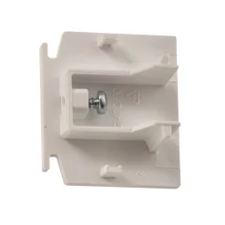 Eutrac eindkap voor Phase railsysteem, wit