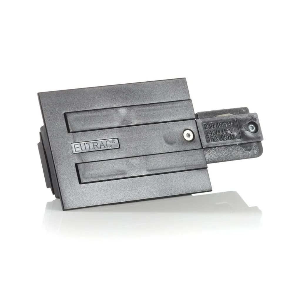 Eutrac montagerail invoer links, zwart