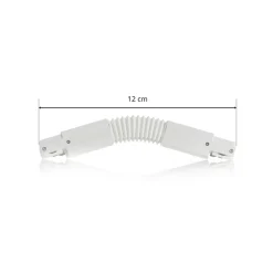 Eutrac Phase Flex-connector, wit