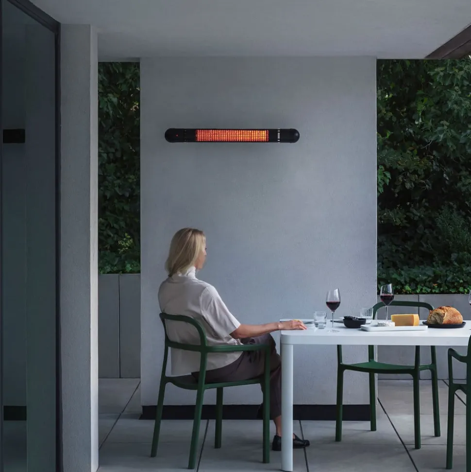Eva Solo Heat Up terrasverwarming voor wandmontage