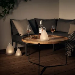 Eva Solo SunLight Bell LED lamp op zonne-energie, hoogte 30cm