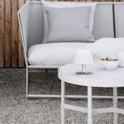 Eva Solo SunLight LED tafellamp op zonne-energie 16cm opaal