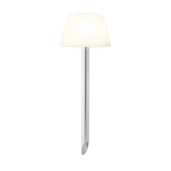 Eva Solo SunLight solar-grondspies lamp, opaalwit