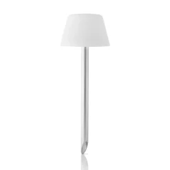 Eva Solo SunLight solar-grondspies lamp, opaalwit