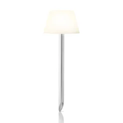 Eva Solo SunLight solar-grondspies lamp, opaalwit