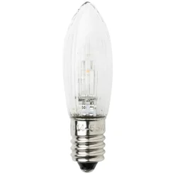 E10-14-55V-led-reservelampen van 0,3W, 3st. kaarsv