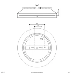 EVN Catino LED plafondlamp, CCT, 40 cm
