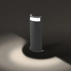 EVN Halbo LED tuinpadverlichting als halve zuil