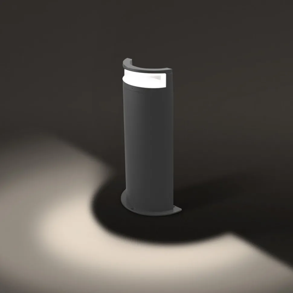 EVN Halbo LED tuinpadverlichting als halve zuil