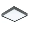 EVN LED buiten plafondlamp Tectum, 24x24 cm, antraciet, 110°