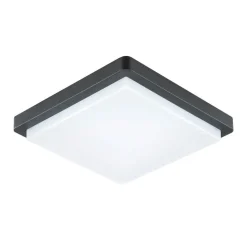 EVN LED buiten plafondlamp Tectum, 23x23 cm, antraciet, 150°