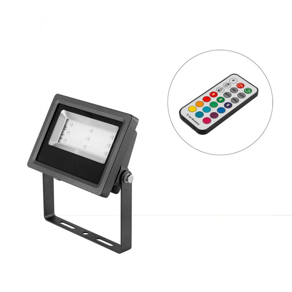 EVN LED buitenspot LFA1099N Wallpainter RGB 10W