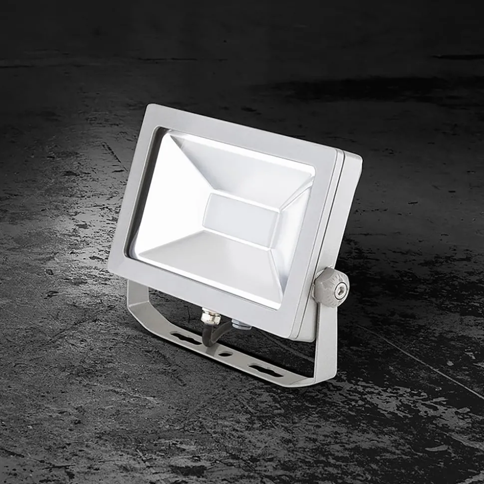 EVN LFA buitenspot zilver plug 3.000K 30W