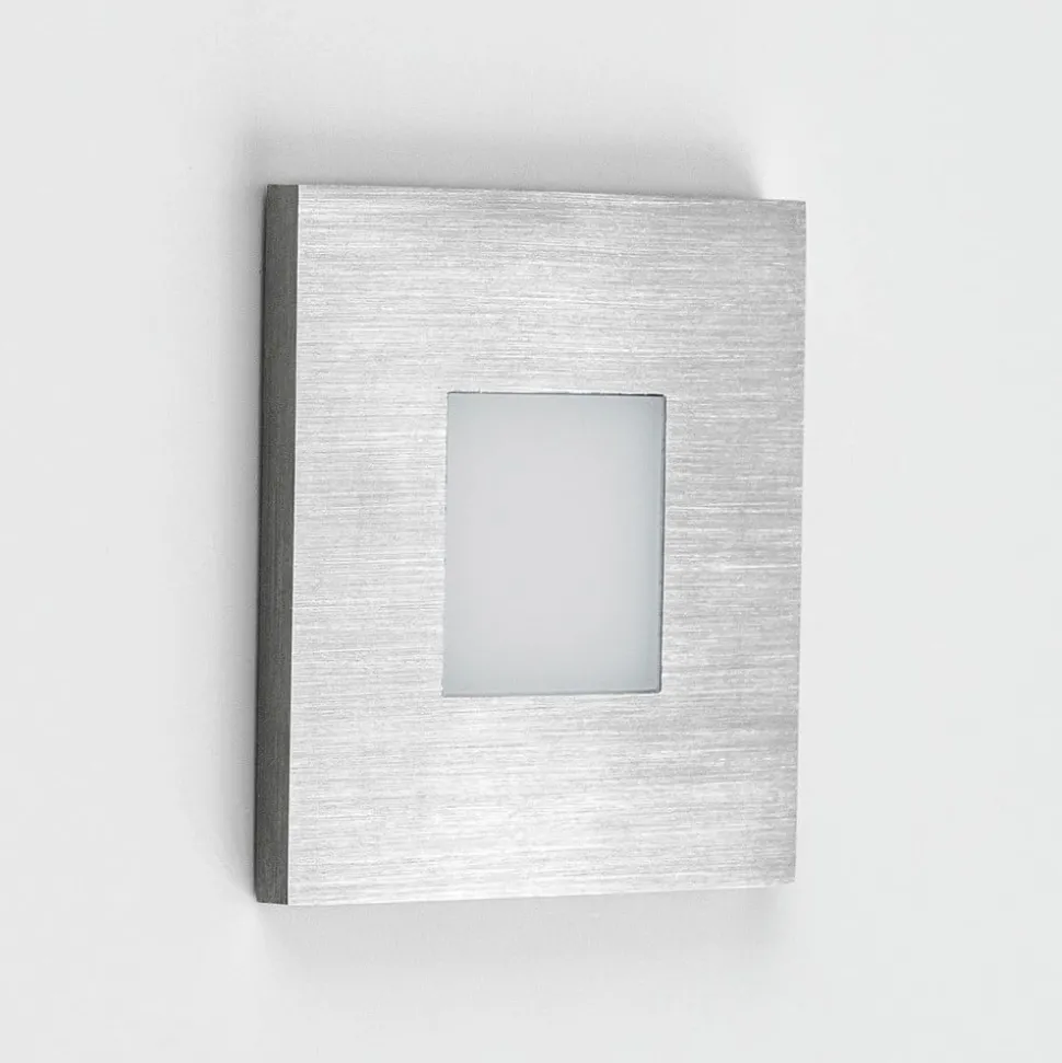 EVN LQ230 LED wand inbouwlamp direct RVS