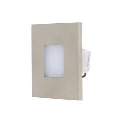 EVN LQ230 LED wand inbouwlamp direct RVS