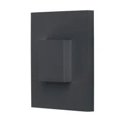 EVN LQ230 LED wand inbouwlamp up/down antraciet