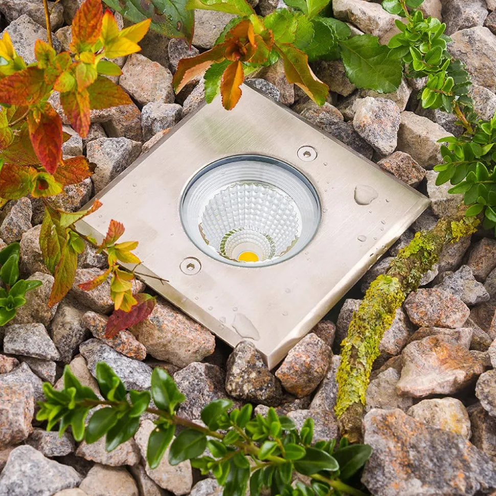 EVN Meerkat LED grondspot inbouwlamp, hoekig, 3W