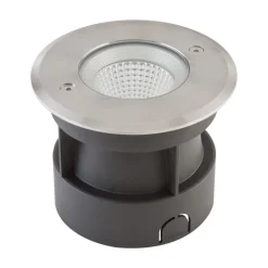 EVN Meerkat, rond, 60°, roestvrij staal, 3W, 3.000K