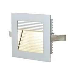 EVN P2140 LED wand inbouwlamp, 3.000 K, alu