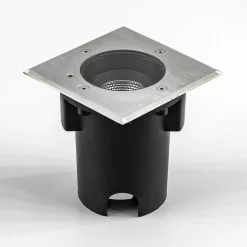 EVN Pentola inbouwlamp RVS 13,5x13,5 3.000K