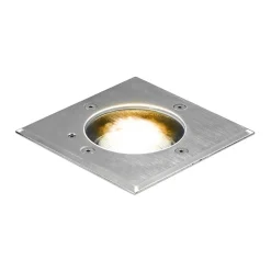 EVN Pentola inbouwlamp RVS 13,5x13,5 3.000K