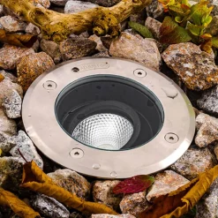 EVN Pentola inbouwlamp RVS Ø13,5cm 3.000K