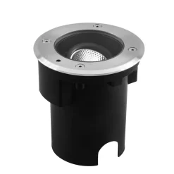 EVN Pentola inbouwlamp RVS Ø13,5cm 3.000K