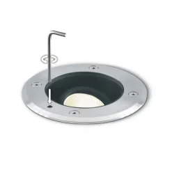 EVN Pentola inbouwlamp RVS Ø13,5cm 3.000K