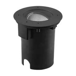 EVN Pentola LED inbouwvloerlamp Ø 18 cm antraciet