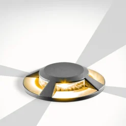 EVN Scopum LED inbouwlamp rond 4-voudig