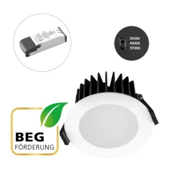 EVN Solido85, 230V, dimbaar, CCT, wit