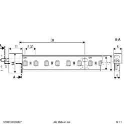EVN STR6724 LED strip IP67 5m 72W 2.700K