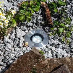 EVN Talpa grondspot inbouwlamp GU10 RVS rond