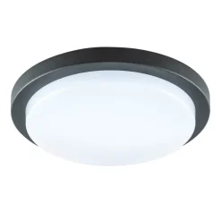 EVN Tectum LED buiten plafondlamp rond, Ø 24,6 cm