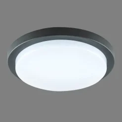 EVN Tectum LED buiten plafondlamp rond, Ø 24,6 cm