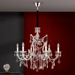 Excellente kroonluchter LILIANA, 6-lichts