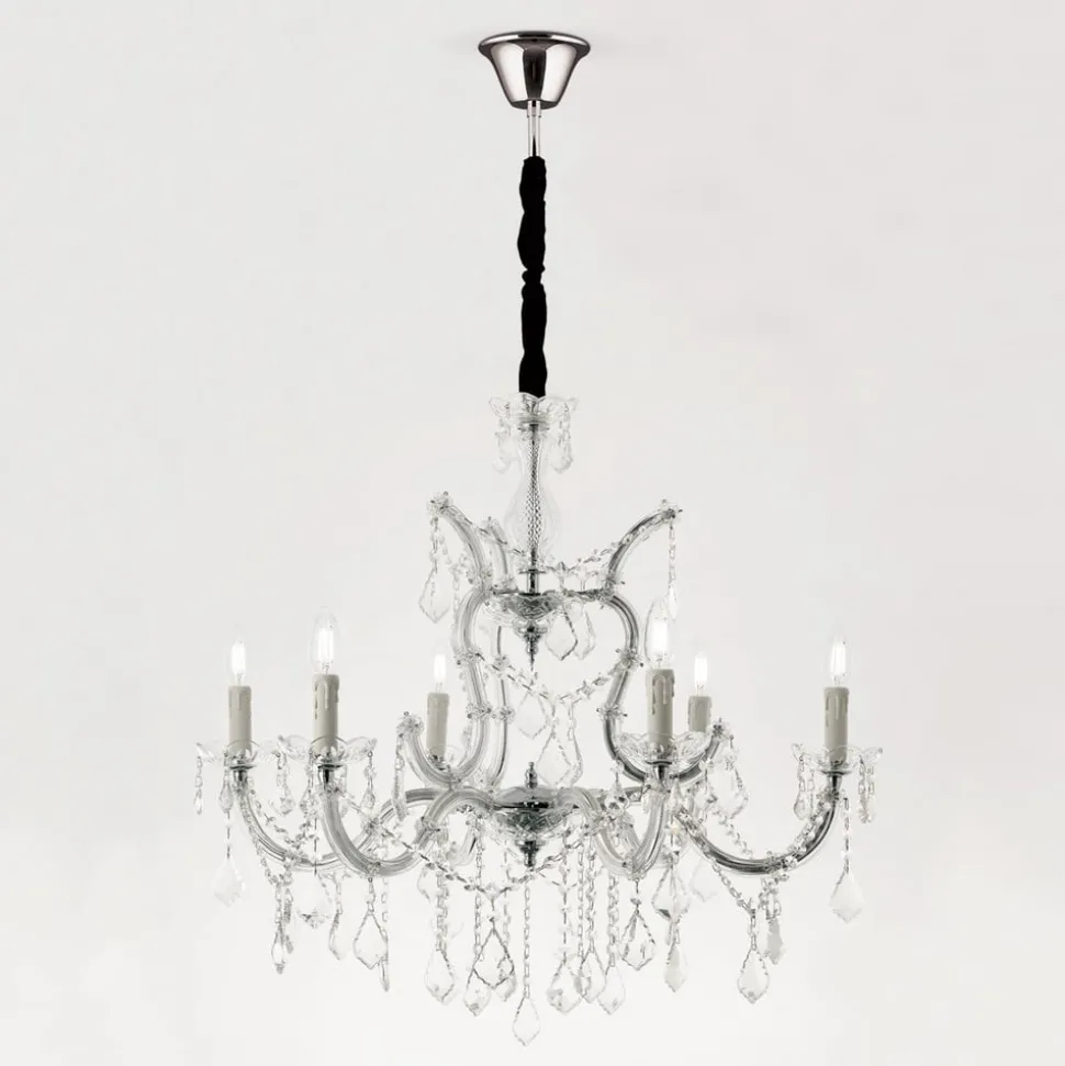 Excellente kroonluchter LILIANA, 6-lichts