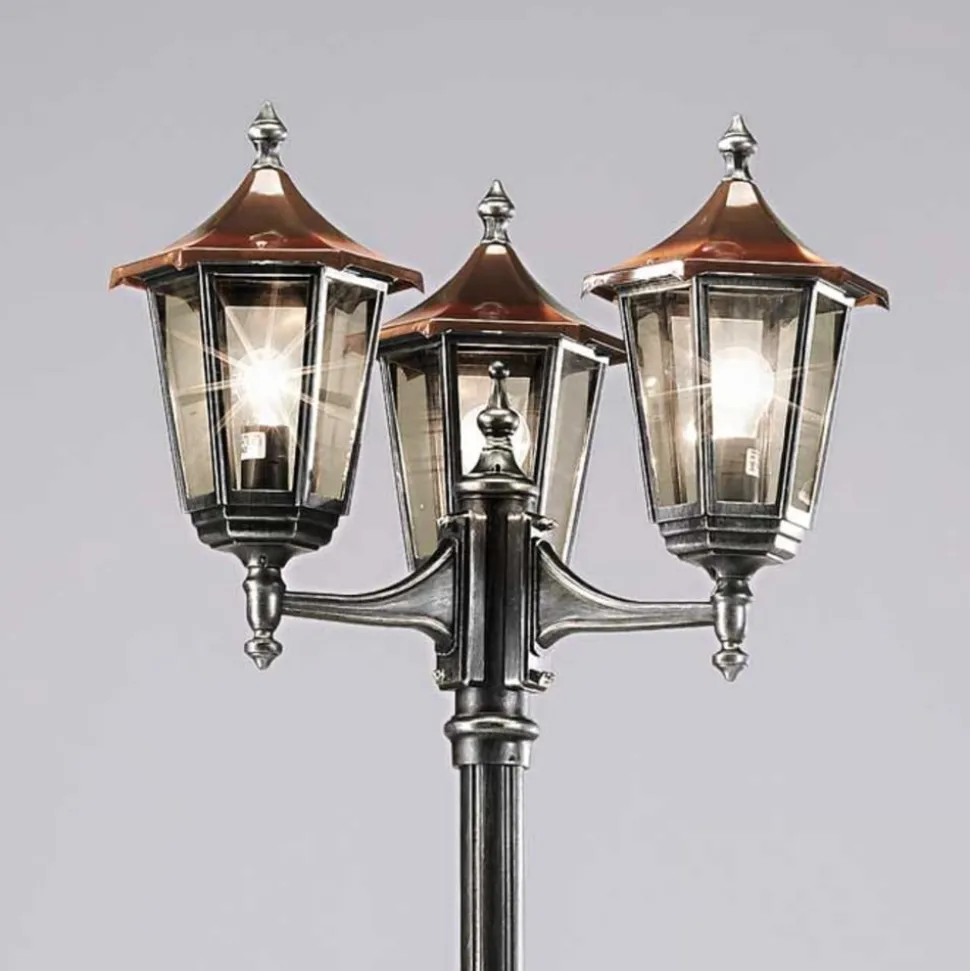 Exclusieve 3-lichts lantaarnpaal ANTOINE
