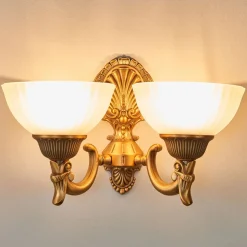 Exclusieve wandlamp NOAM met brons